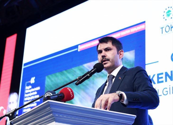 Çevre ve Şehircilik Bakanı Kurum: 1 milyon 350 bin konutun dönüşümünü tamamladık