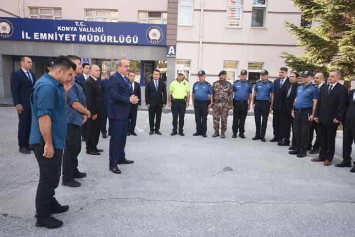 Konya’nın yeni Emniyet Müdürü Aydın göreve başladı