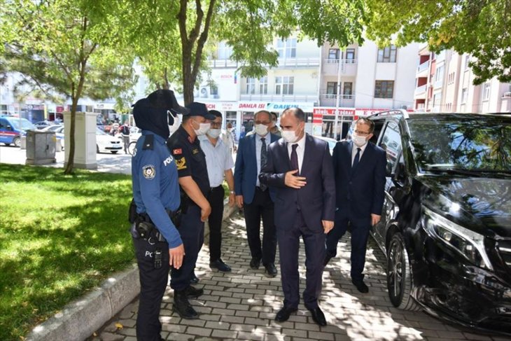 Konya Valisi Özkan, Karapınar'da incelemelerde bulundu