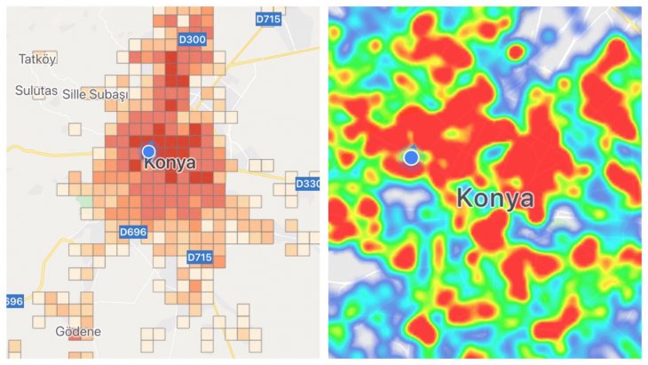 Risk haritası güncellendi! İşte ilçe ilçe Konya’nın koronavirüs haritası...