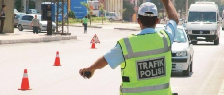 Konya'da 553 araç sürücüsüne ceza yağdı