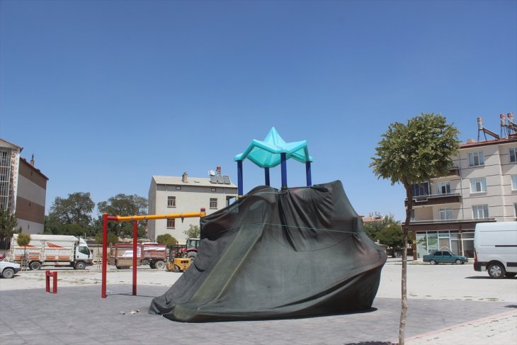 Vaka sayısının arttığı Konya'nın ilçesinde oyun parkları böyle kapatıldı