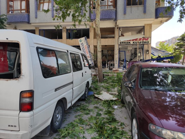 Konya'da iş yerinde büyük patlama! Çok sayıda ekip sevk edildi