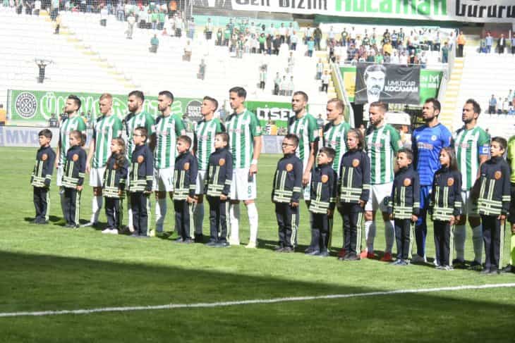 Konyaspor - Kayserispor maçından ilk kareler...