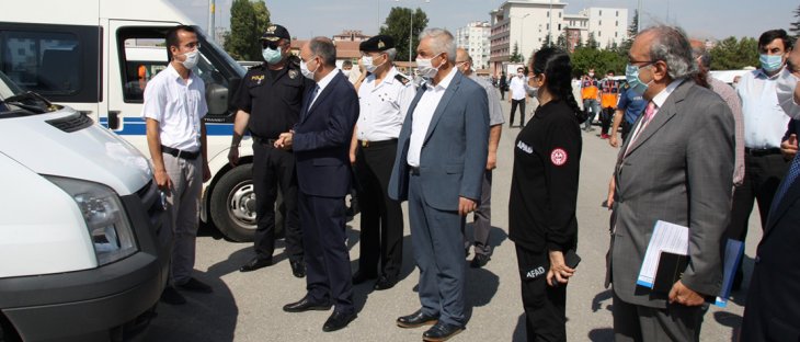 Kovid-19 denetimlerinin arttığı Konya'da yeni gelişme! Kamu kurumları araçlarını tahsis etti