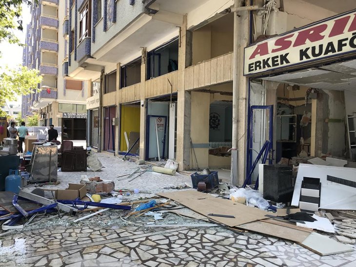 Konya’daki patlamada zarar görenlerin yaraları sarılıyor