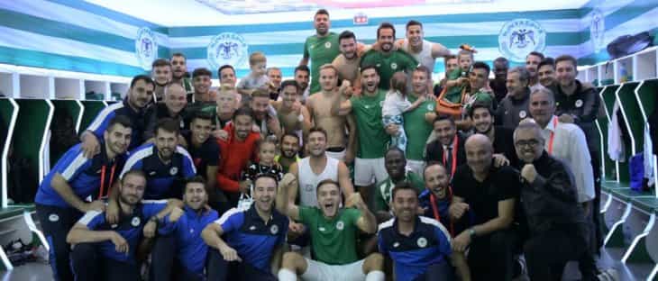 Konyaspor'da galibiyet sevinci
