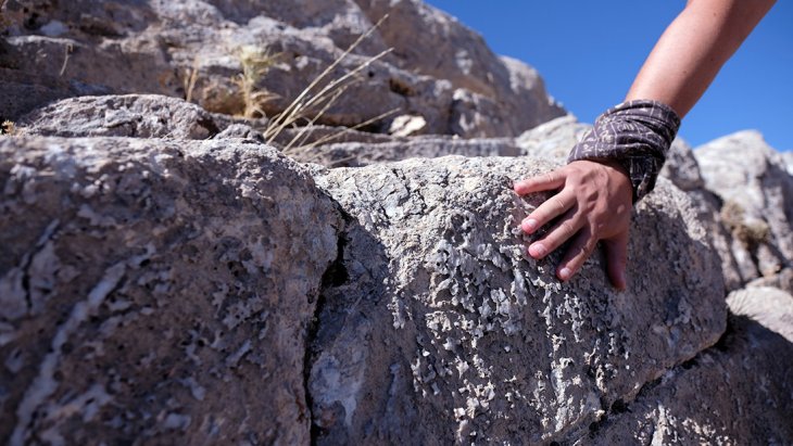 Konya'da Antik Çağ'dan kalma mermer ve traverten ocakları gün yüzüne çıkarılıyor