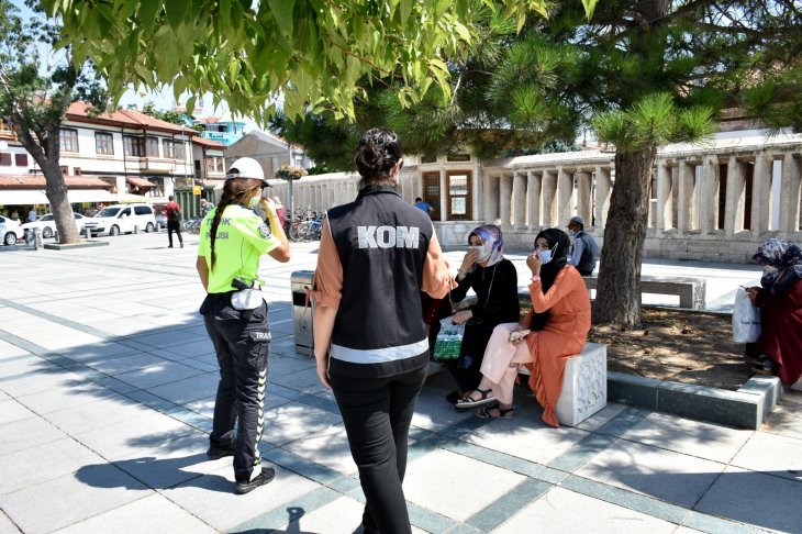 Konya Emniyeti bugünkü korona denetiminin sonuçlarını açıkladı