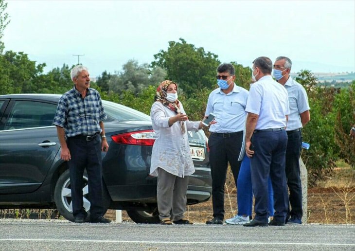 Konya’da belediye çalışanının öldüğü kaza yerinde Karayolları Bölge Müdürü inceleme yaptı