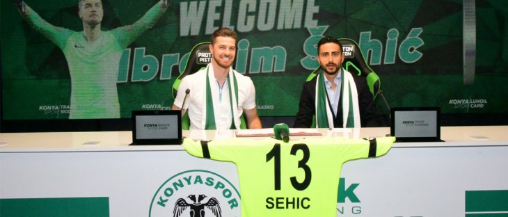 Resmen açıklandı! Konyaspor'un kalesi Sehic'e emanet