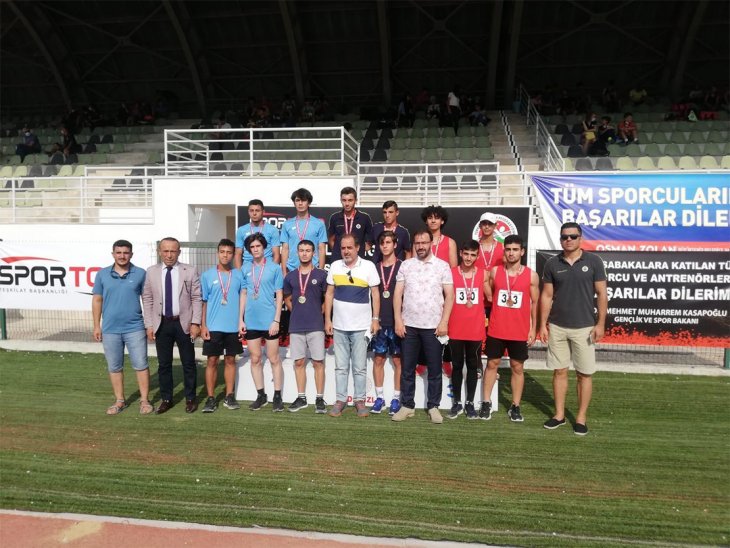 Konya Büyükşehir Belediyespor U18 atletizm liginde 4. oldu