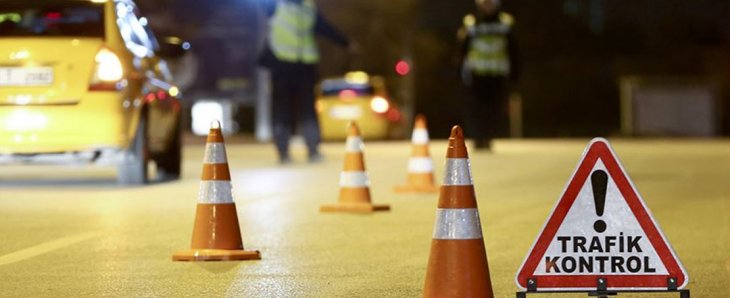 Konya merkezdeki trafik denetimlerinde sürücülere 1 milyon liradan fazla ceza