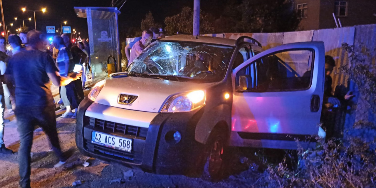 Konya'da trafik kazası: 3 yaralı