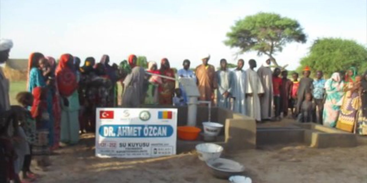 Dr. Ahmet Özcan ismi Çad’da da yaşıyor