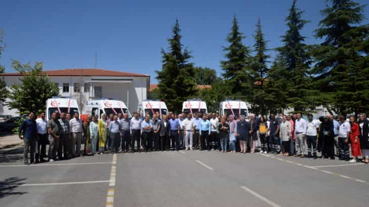 Konya’da ambulans sayısı 110’a yükseldi