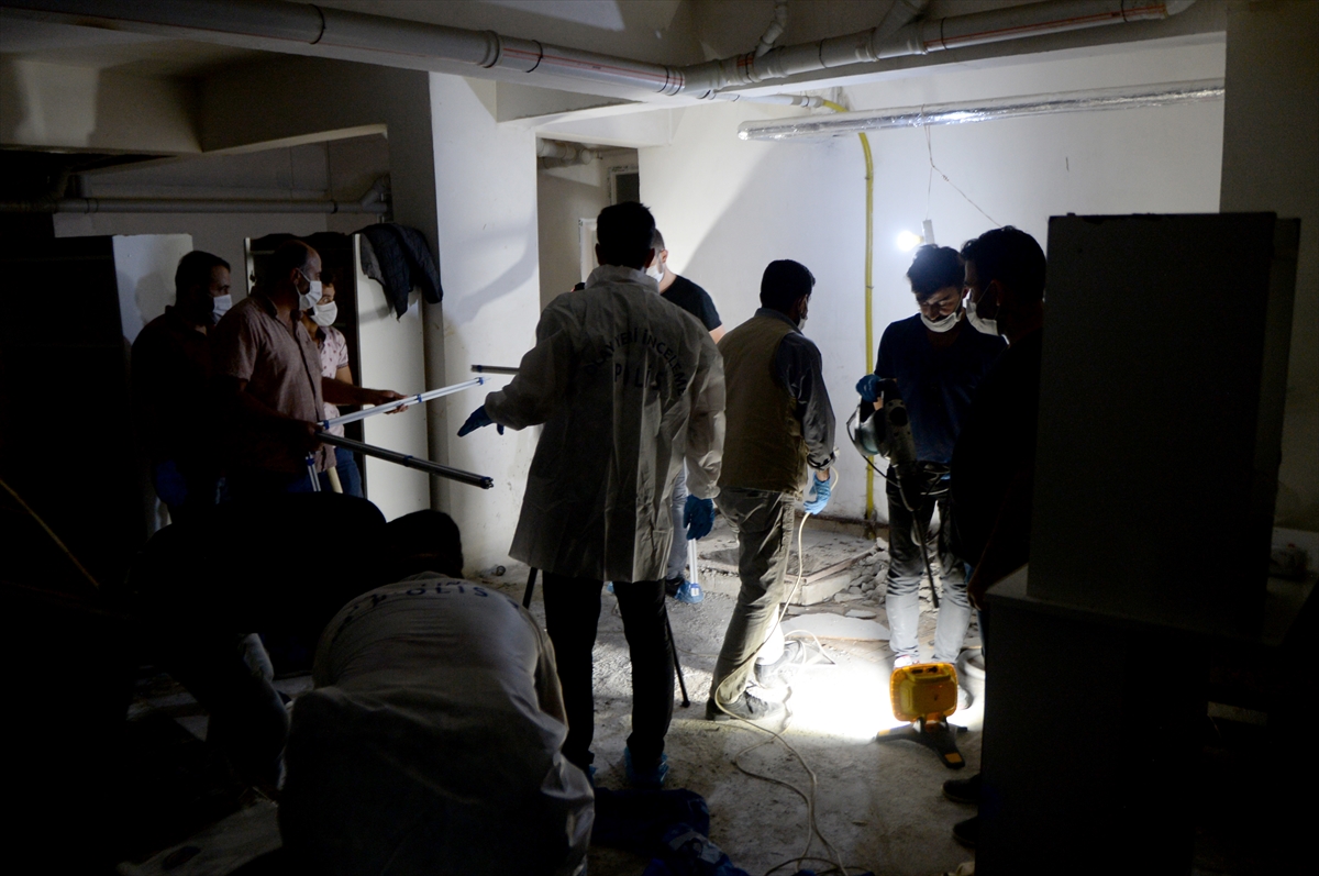 Damat dehşeti! Öldürdüğü kayınvalidesini bodrum katına gömerek üzerine beton döktü