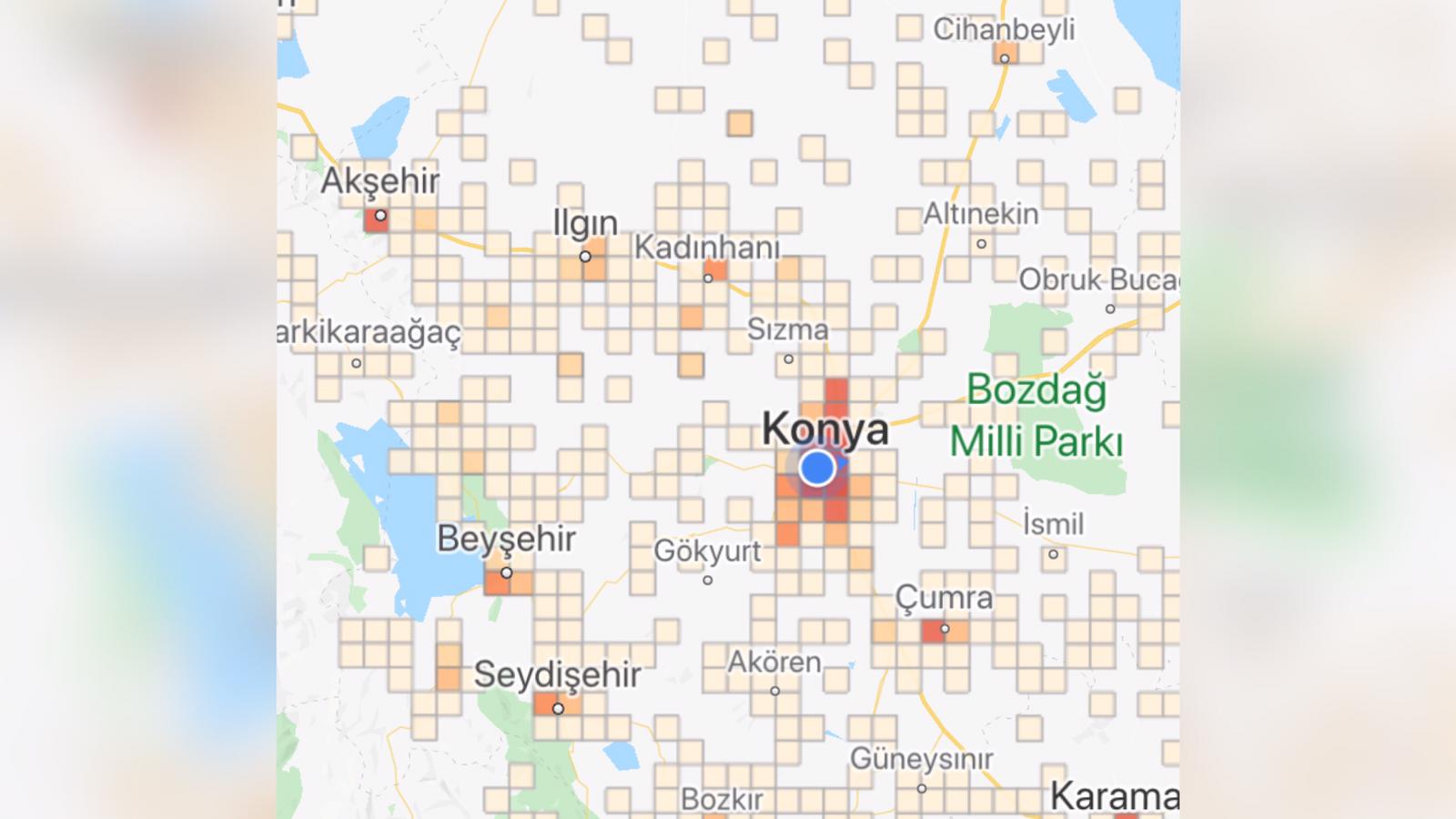 Konya’daki vaka artışı taşra ilçelerde de endişe verici boyutta: Merkezinde vaka olmayan tek ilçe var!