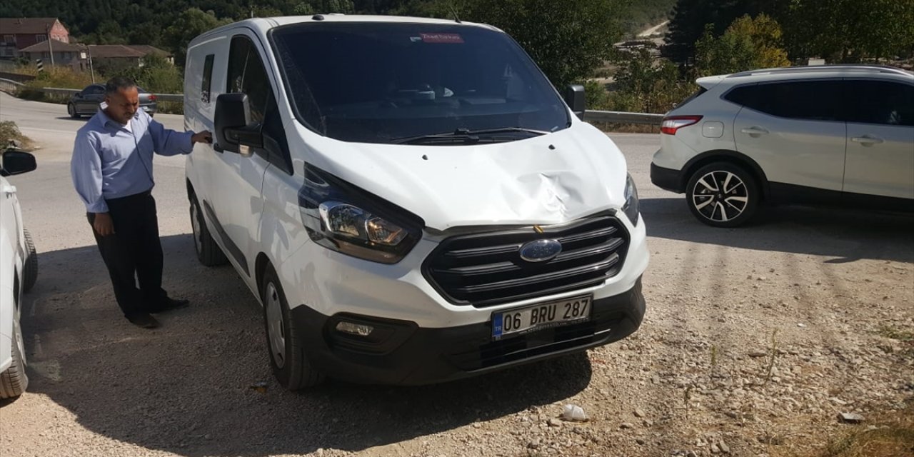 Banka aracının çarptığı yaya öldü