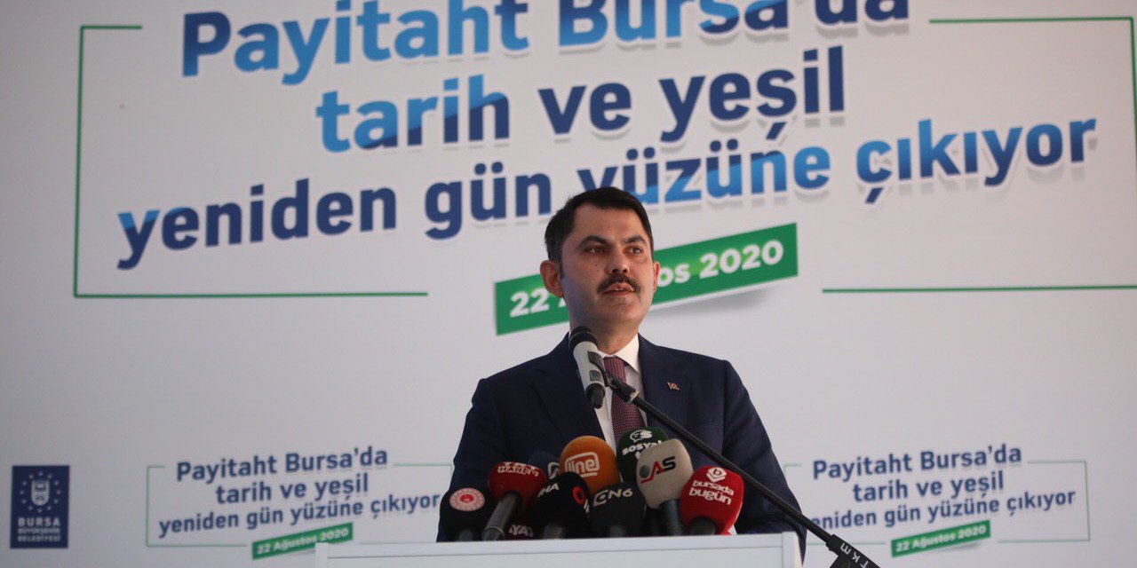 Bakan Kurum "2023'e Doğru Güçlü Şehirler Güçlü Türkiye Bursa" programında konuştu