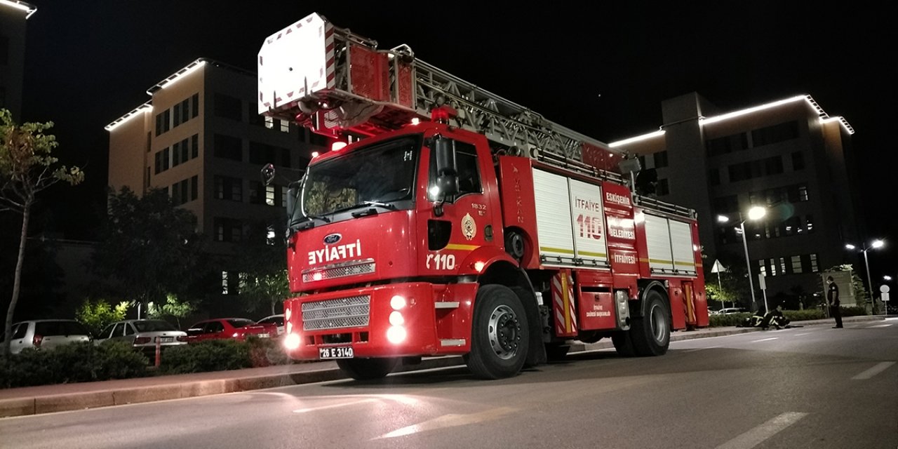 Şehir Hastanesinde korkutan yangın