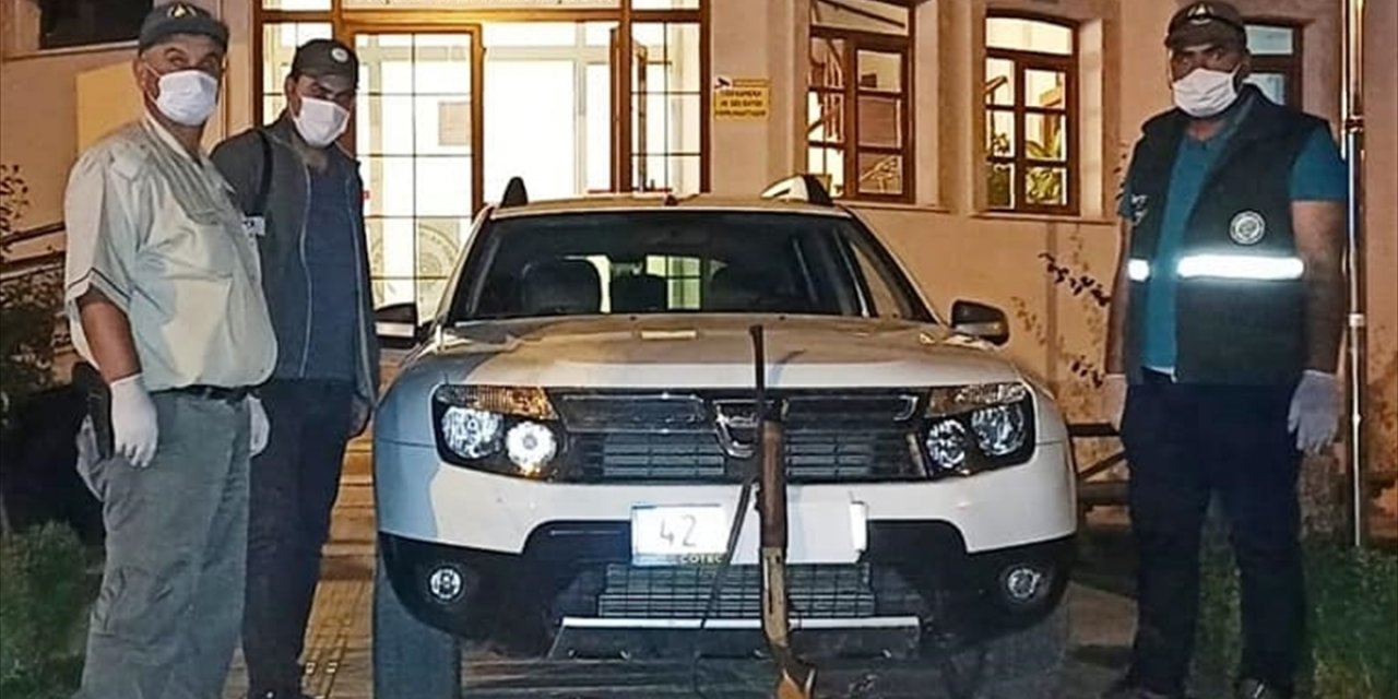Konya'da yaban keçisi avına 61 bin 998 lira ceza