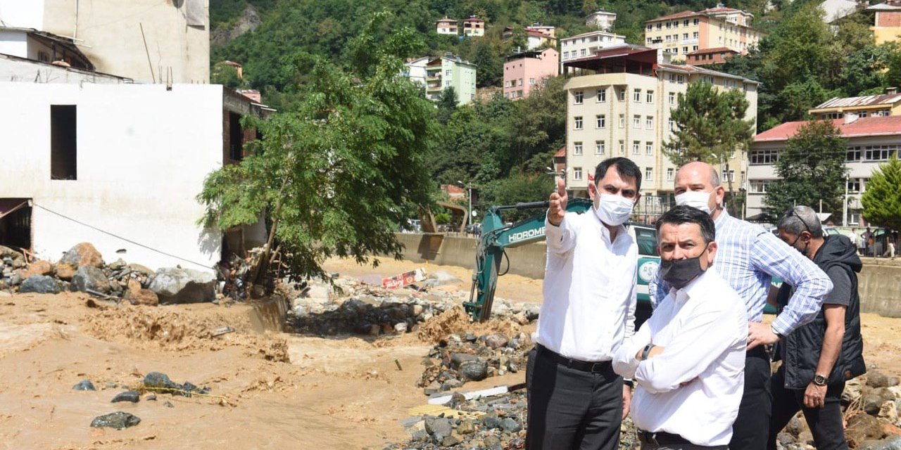 Bakan Kurum’dan sel felaketine ilişkin açıklama: 11 milyon lira destek sağlayacağız