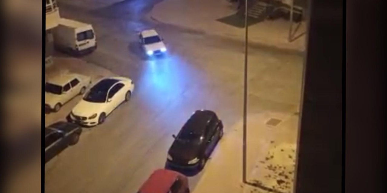 Konya polisinden kaçamadı! Drift dehşeti yaşatan sürücüye 6 bin lira ceza