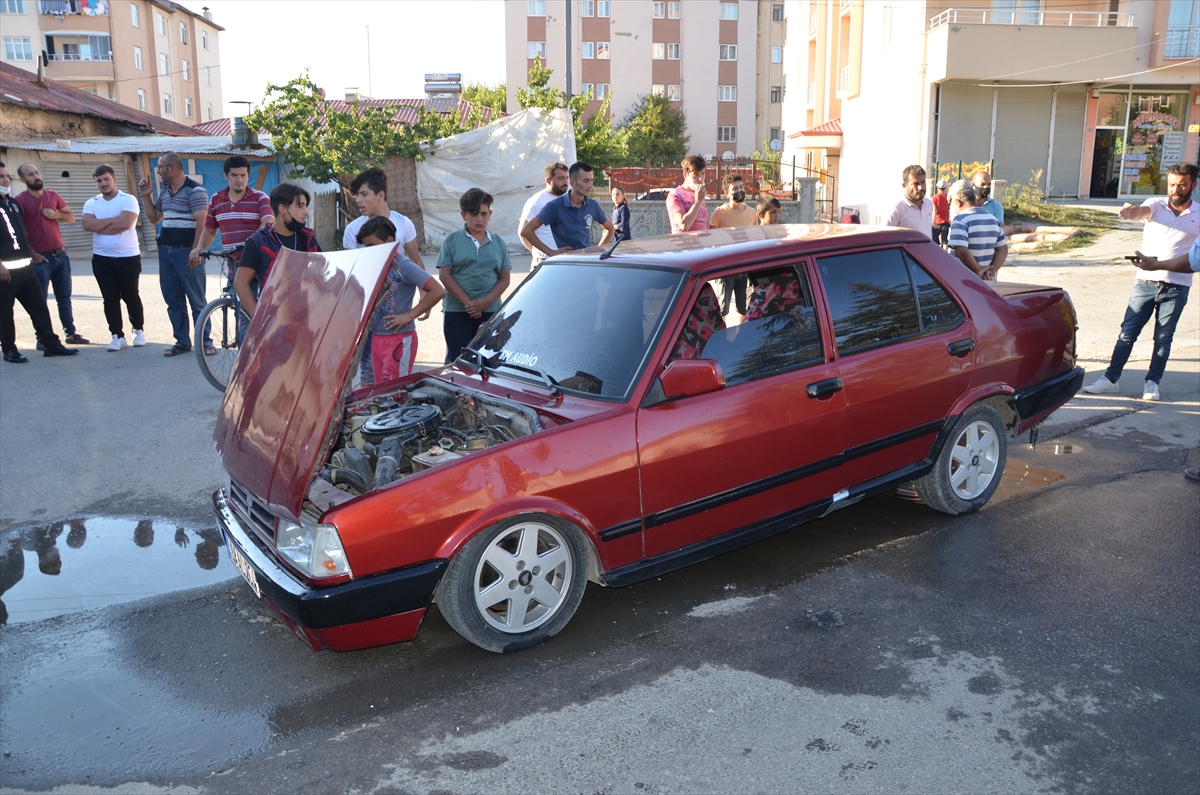 LPG'li otomobilde patlama: 3 yaralı