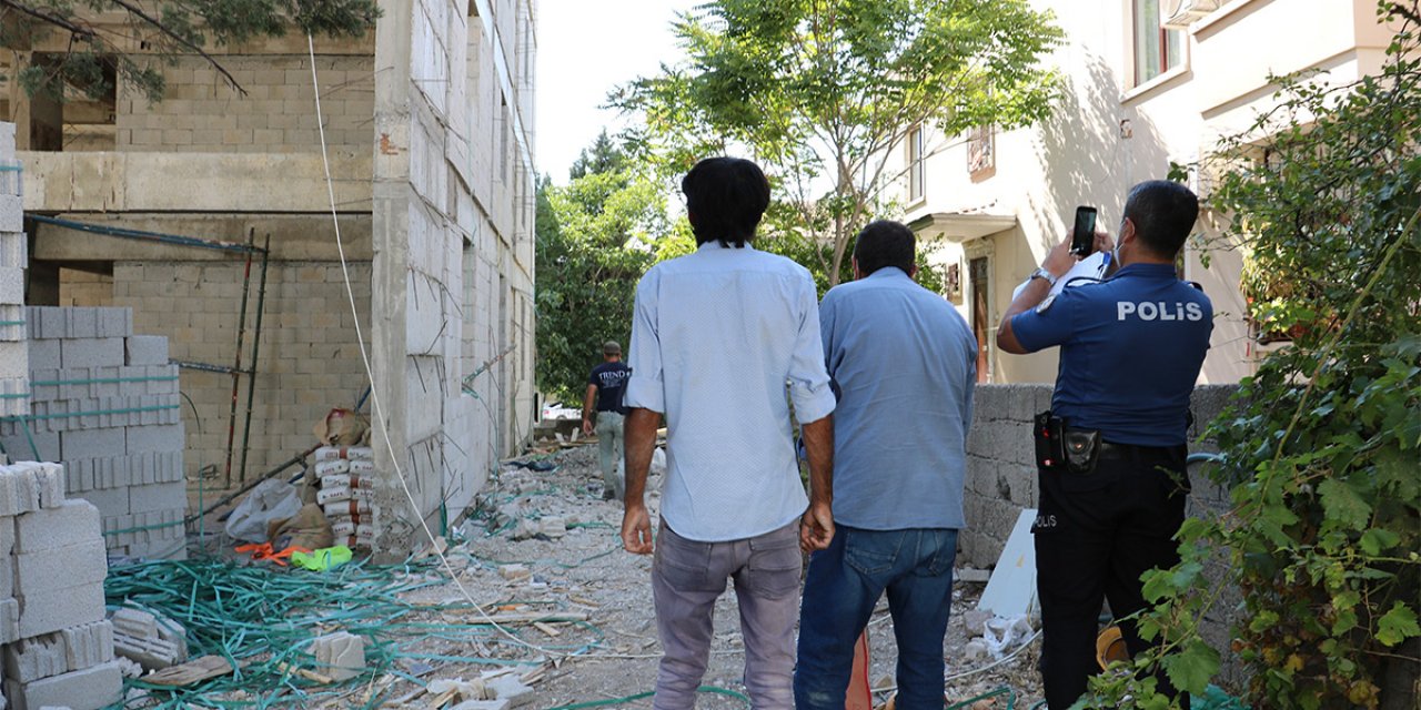İnşaatın 5'inci katından düşen işçi hayatını kaybetti