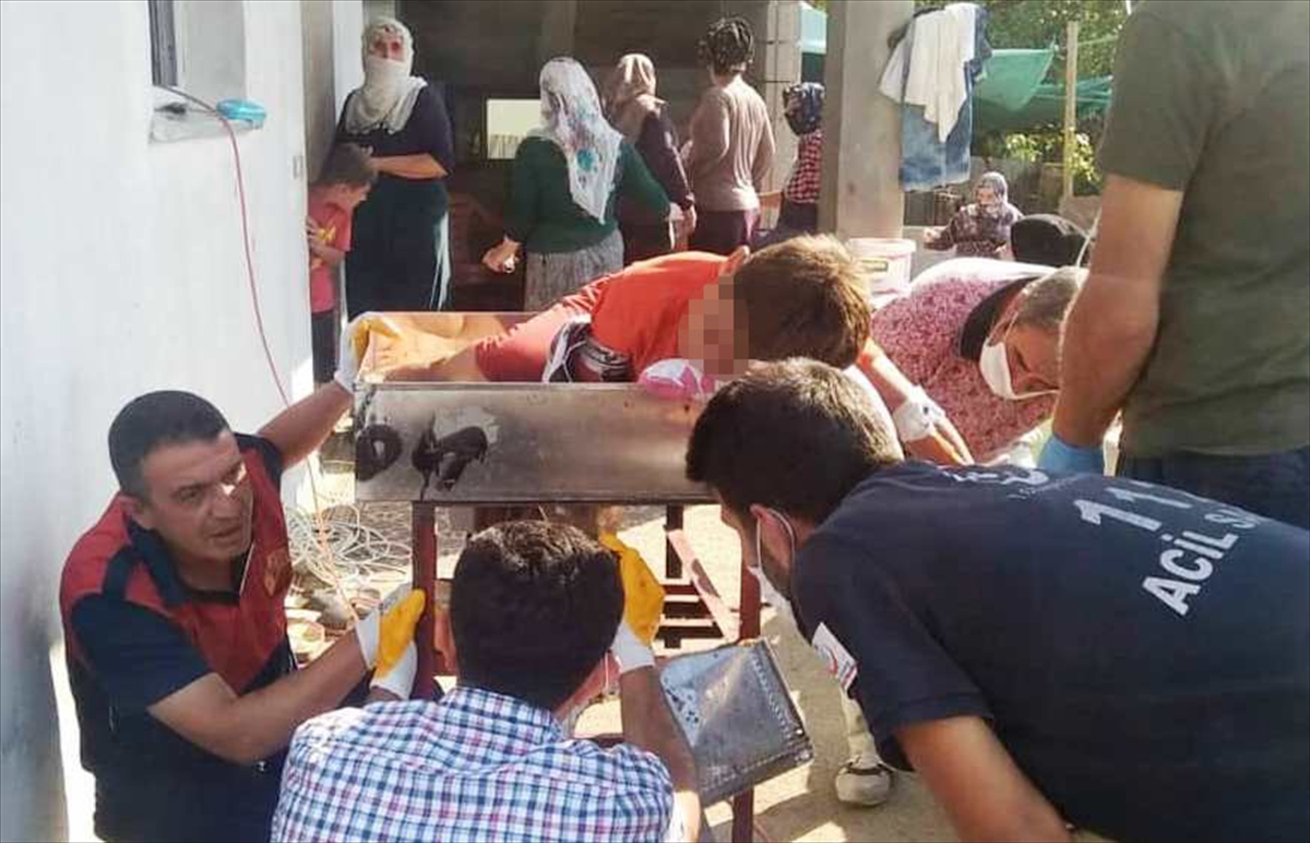 12 yaşındaki çocuk elini salça çekme makinesine kaptırdı
