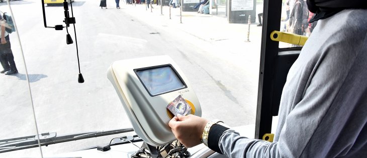 Konya'da elkart özelliği olan kimlik kartlarıyla toplu ulaşım 3 gün ücretsiz