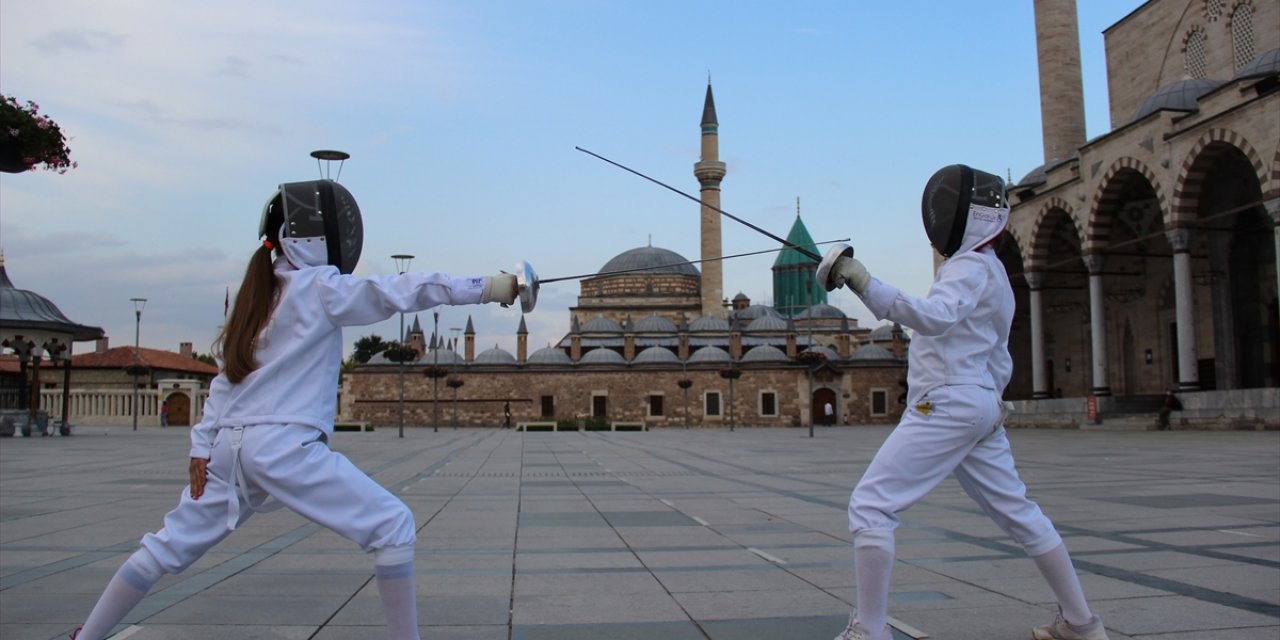 "Şehir Şehir Eskrim" projesinin yeni durağı Konya oldu