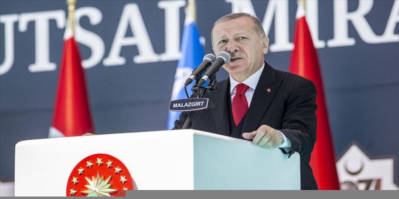 Cumhurbaşkanı Erdoğan: Bize ait olanlardan taviz vermeyeceğiz