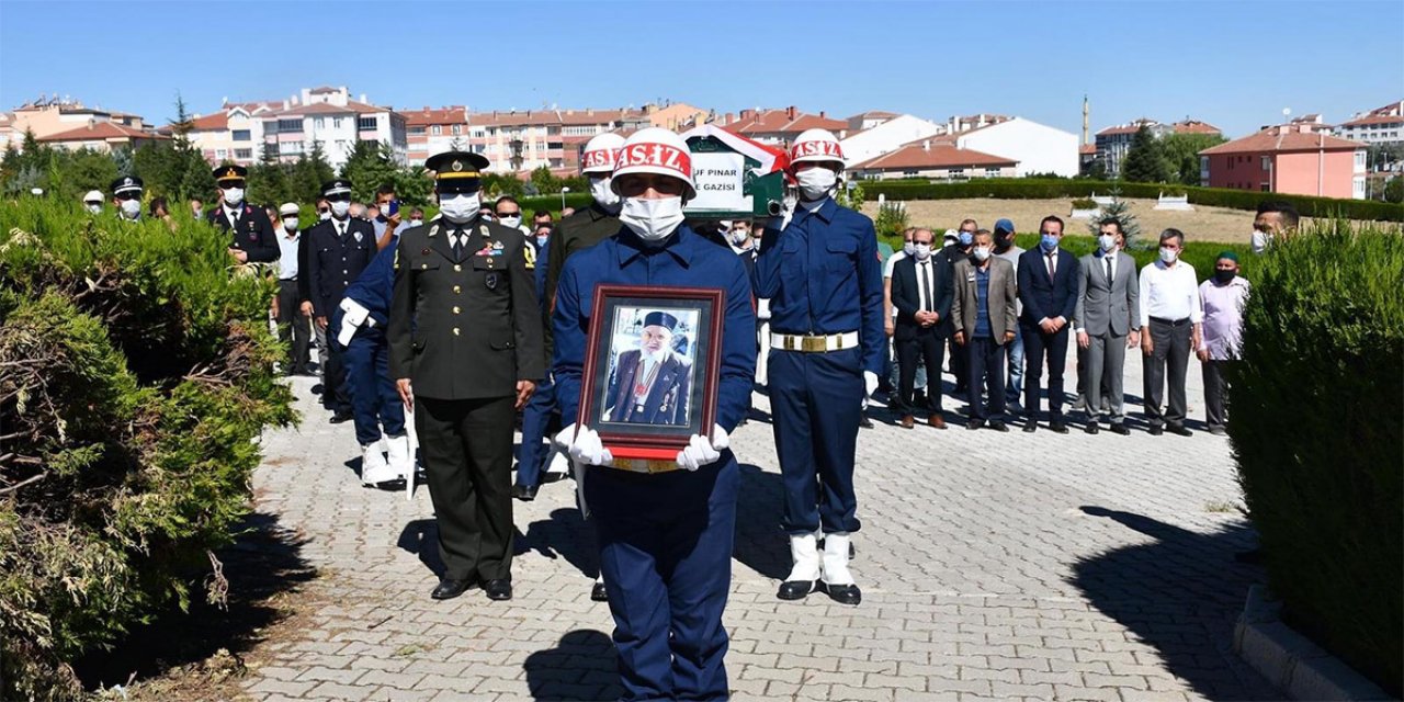 Konya'da vefat eden Kore gazisine son görev