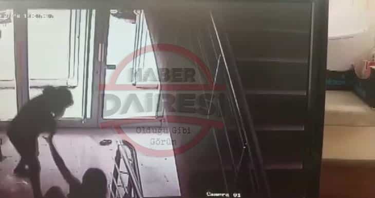 Konya’dan dehşete düşüren görüntü! Genç kızı böyle dövdü!