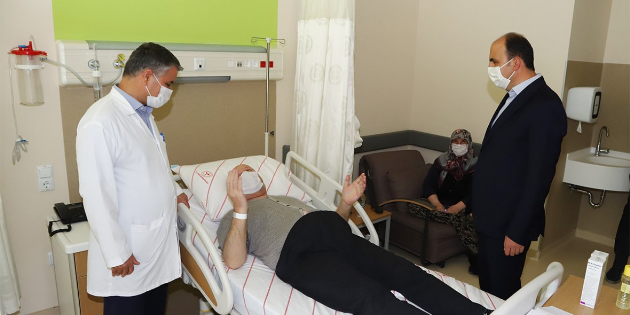 Başkan Altay Konya Şehir Hastanesi'ni ziyaret etti