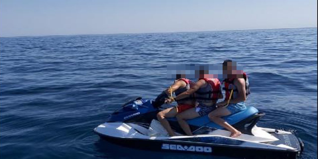 3 FETÖ şüphelisi eski asker, Yunanistan'a jet ski ile kaçmaya çalışırken yakalandı 