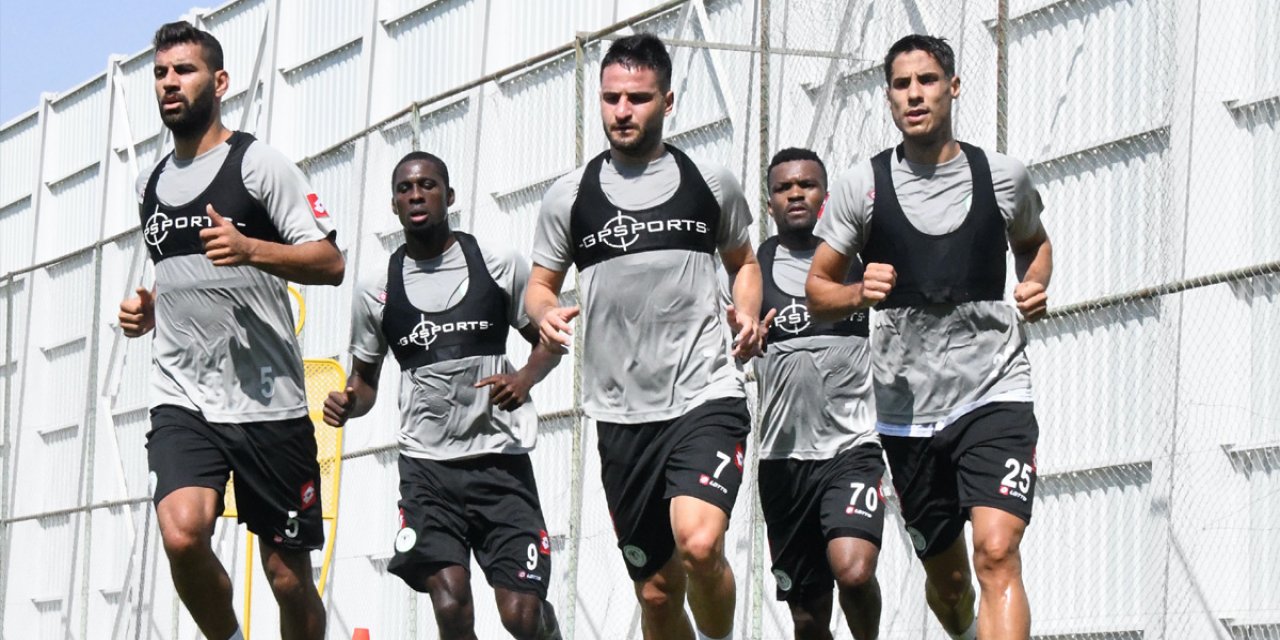 Konyaspor'da futbolcular dayanıklık testinten geçti