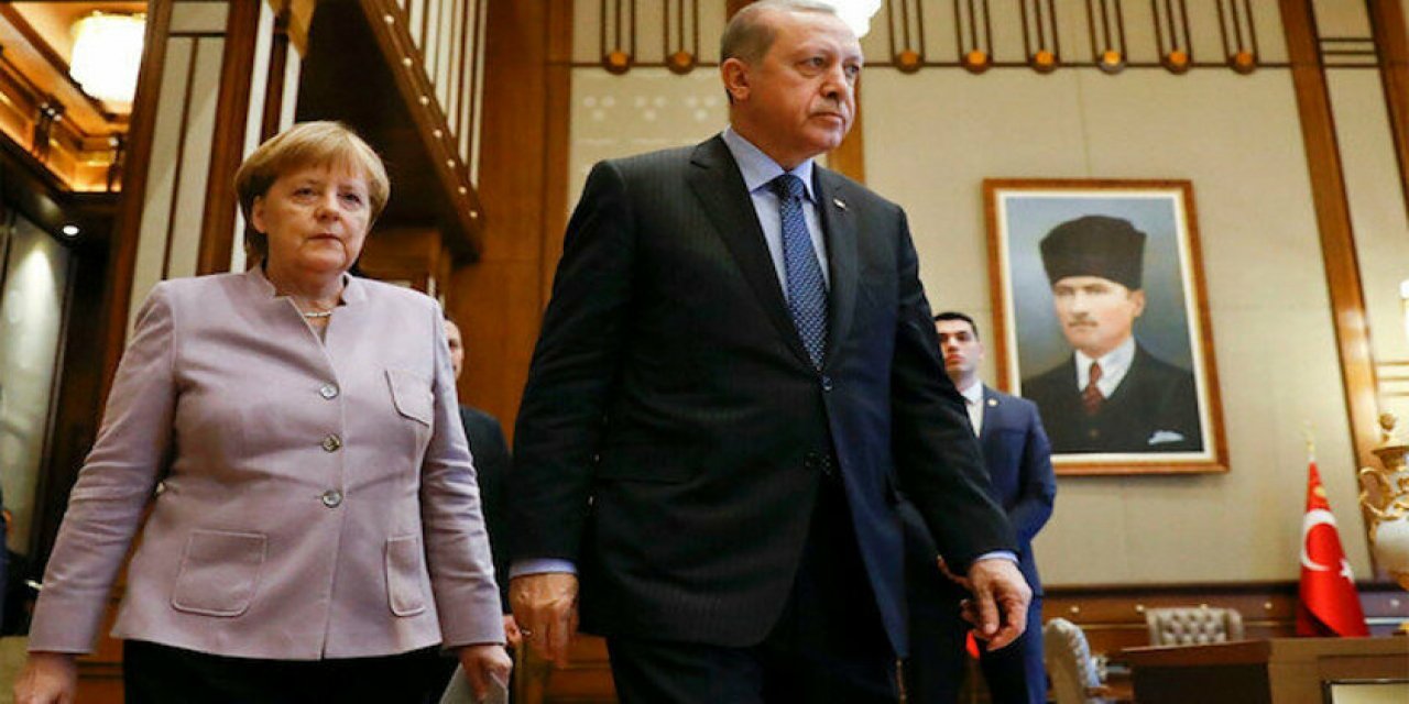 Cumhurbaşkanı Erdoğan Merkel ile görüştü