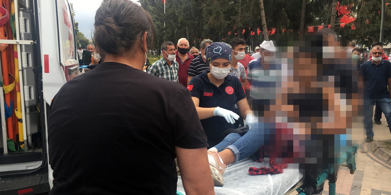 13 yaşındaki kız sokak ortasında bıçaklı saldırıya uğradı