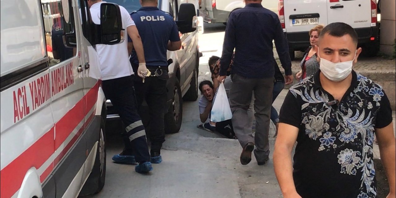 Kan donduran olay! Boğazını kestiği genç kadının kanıyla duvara yazı yazdı