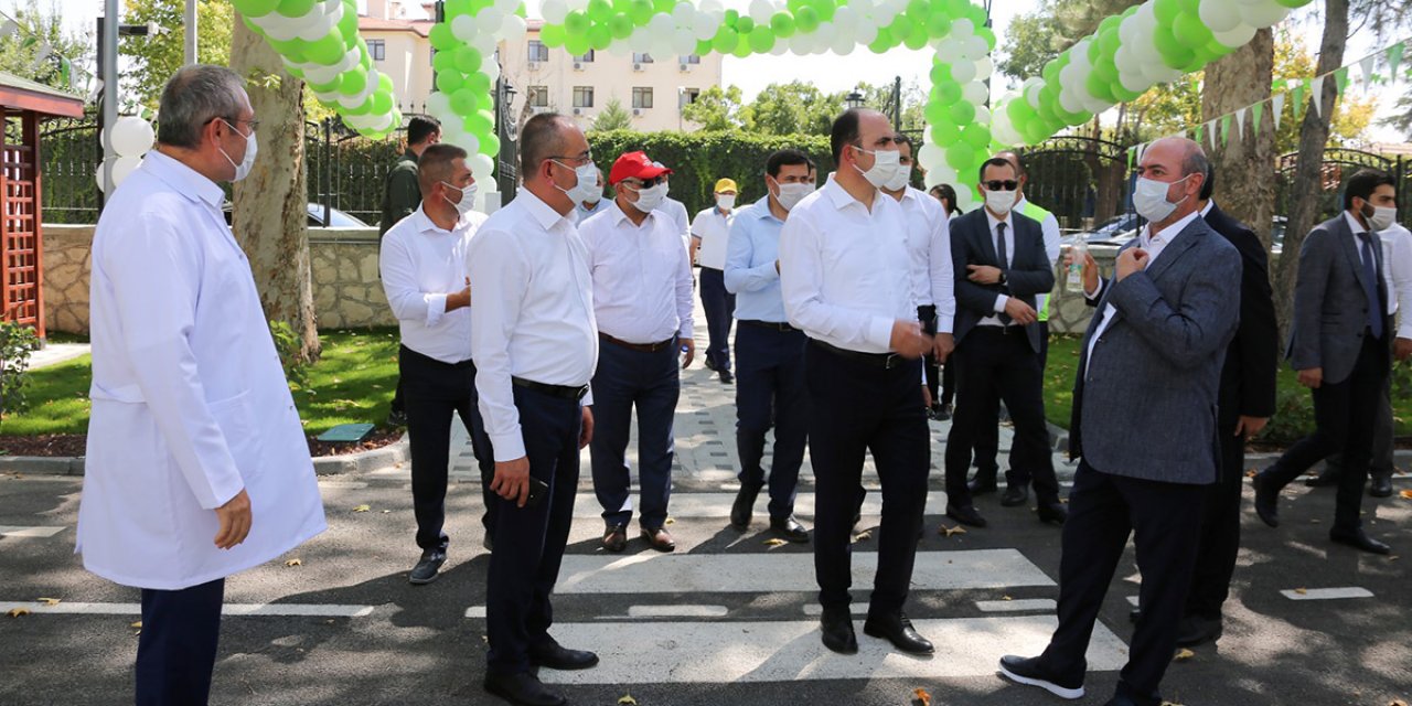 Başkanlar yenilenen Meram Yeniyol Trafik Parkını ziyaret etti