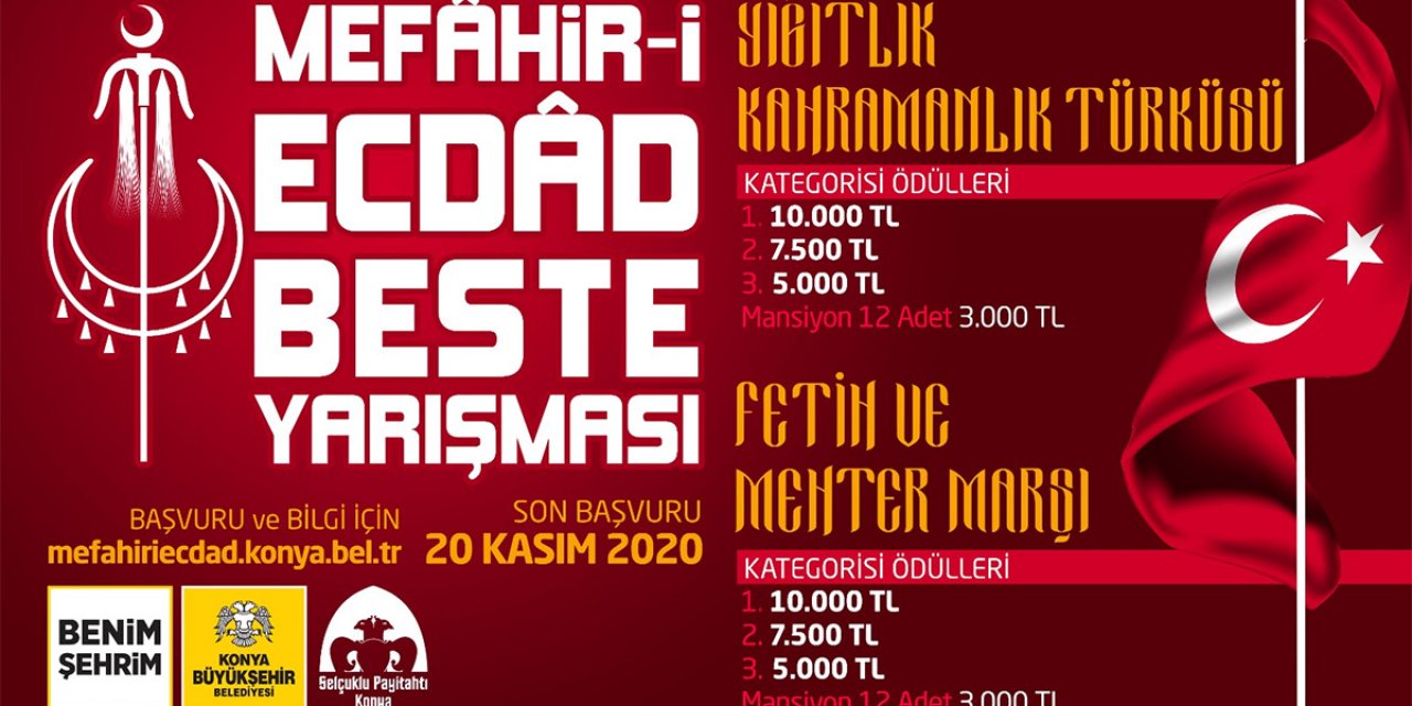 Konya Büyükşehir’den Mefâhir-i Ecdâd beste yarışması