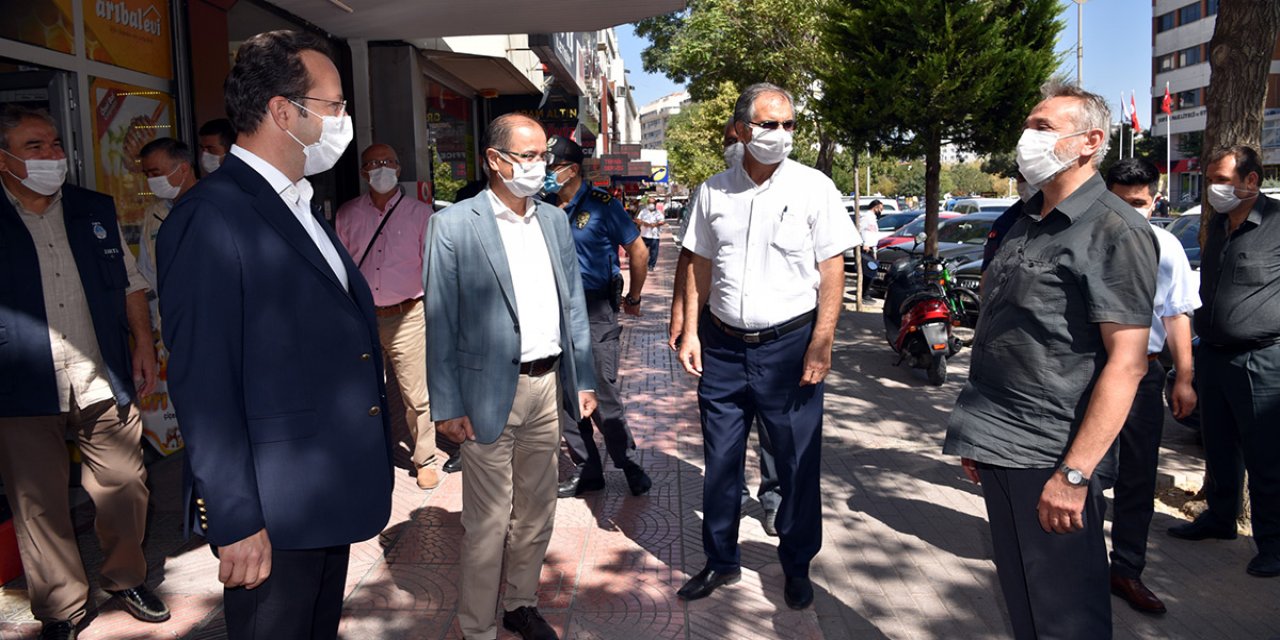 Selçuklu'da korona denetimi