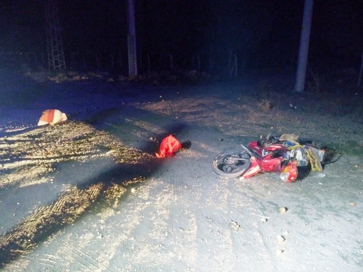 Konya’da otomobilin çarptığı motosikletteki 2 kişi yaralandı
