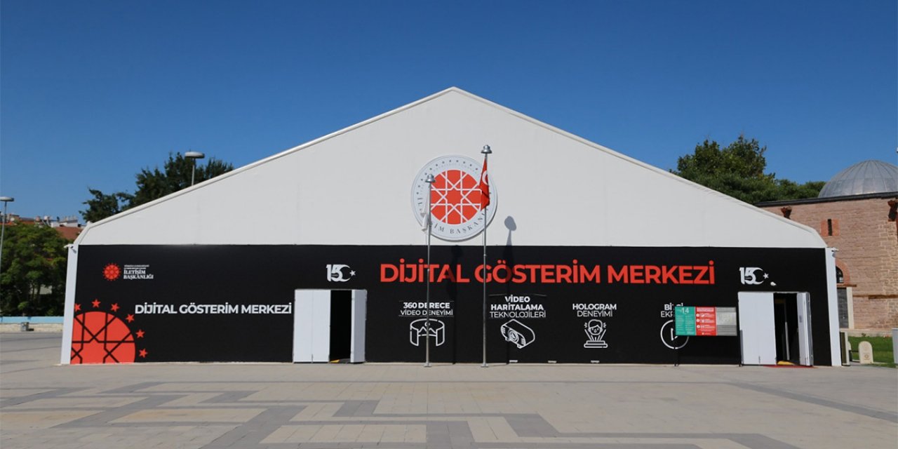 Konya'daki Dijital Gösterim Merkezi'ne yoğun ilgi