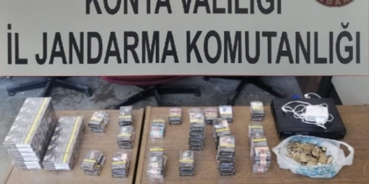 Konya’da marketten sigara ve para hırsızlığı! Şüpheli bir gün geçmeden yakalandı