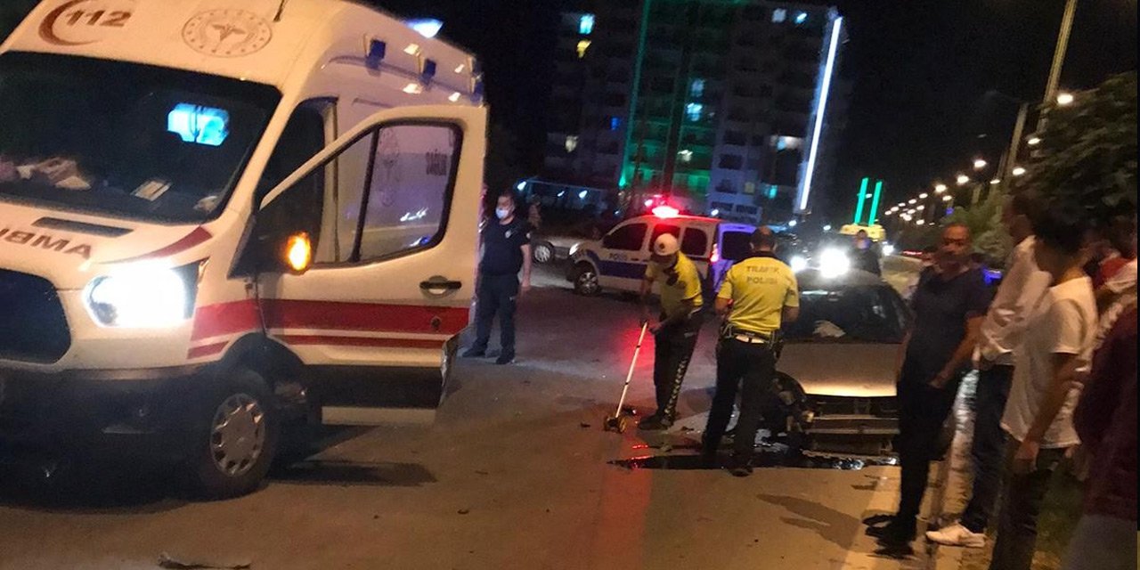 Konya'da trafik kazası: 2'si çocuk 5 yaralı