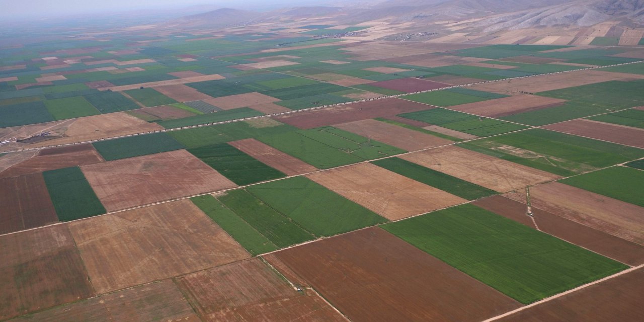 Konya'da 27,6 milyon metrekare hazine arazisi çiftçiye kiralanıyor